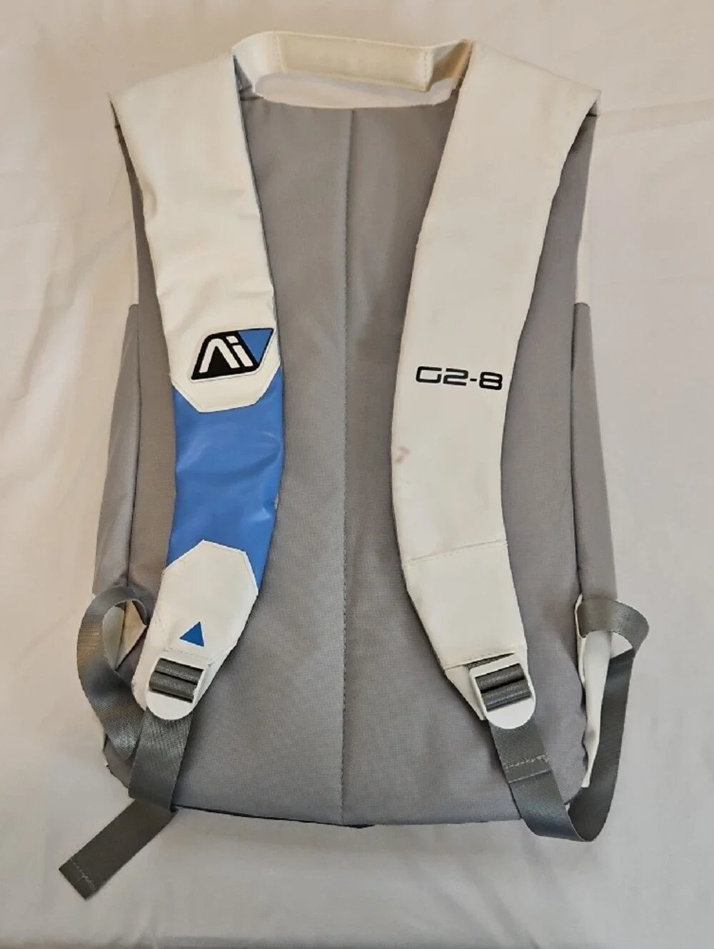 Mass Effect: Andromeda White & Gray Backpack